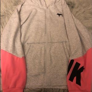 Oversized Pink Lightweight Jacket